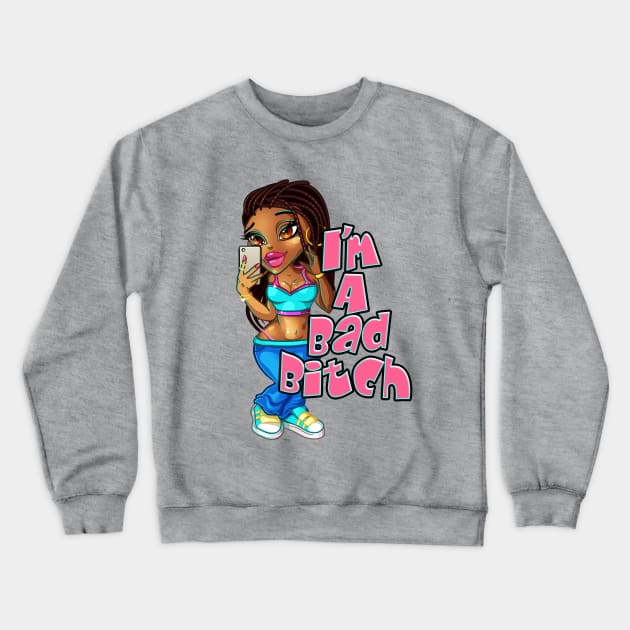 Mecca - Baddie Crewneck Sweatshirt by UrbanAnnaMae